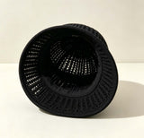 Hollow Knit Bucket Hat, Breathable Casual Sun Hat for Spring Summer
