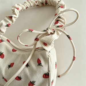Cute Strawberry Mini Bag For Women, New Trendy Korean Versatile Underarm Shoulder Bag